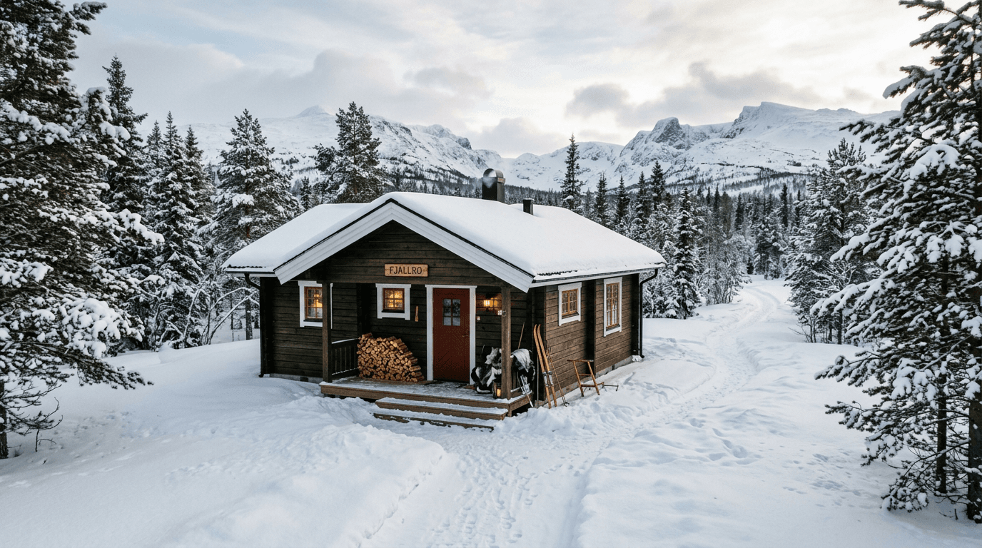 Traditionellt fritidsboende i naturen